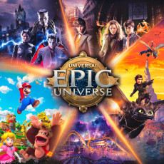 UNIVERSAL - 1 Day Base PLUS 1 Day Universal Epic Universe Ticket - (Com data agendada)